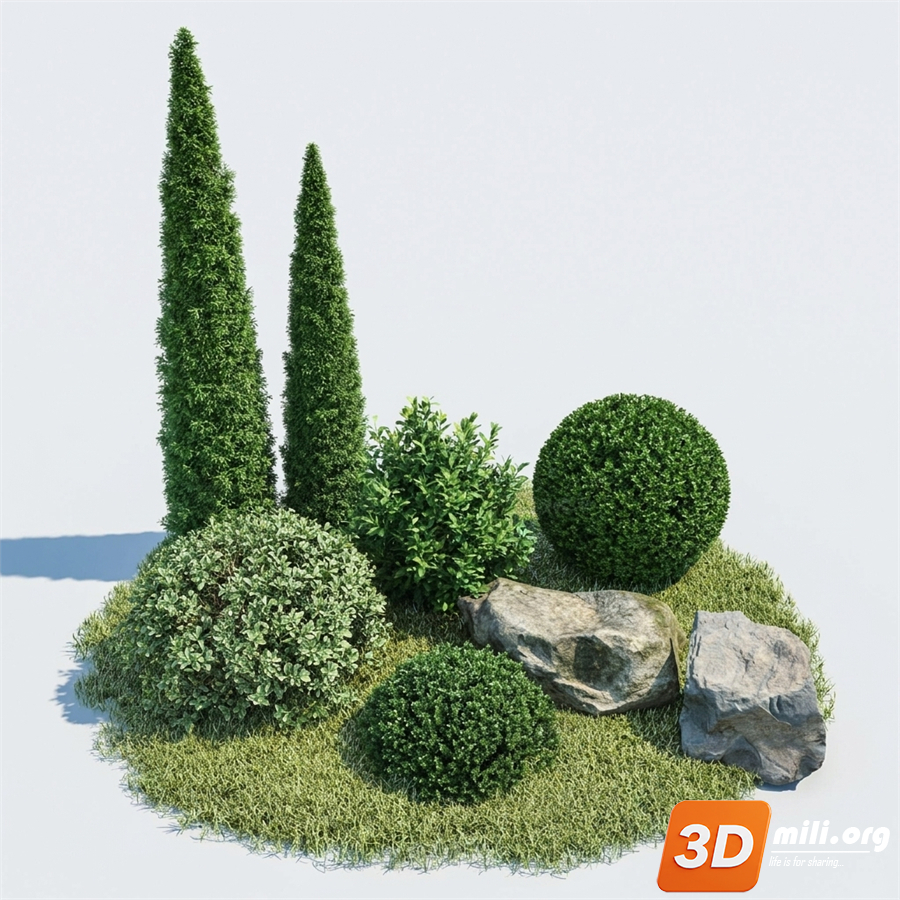 Mini Garden Skp Files 